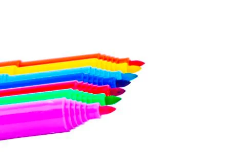 Crayon set Stock Photos