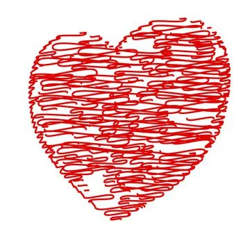 Crayon Valentine23 イラスト素材