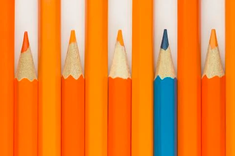 Crayons as background picture. Stock Photos
