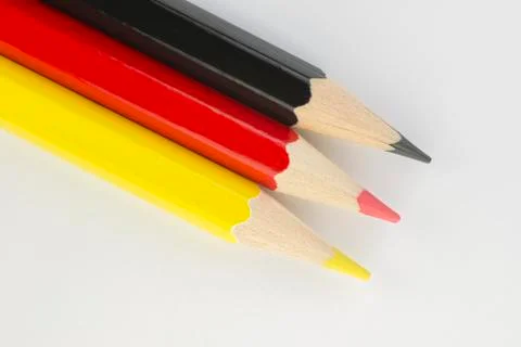 Crayons as background picture. Stock Photos
