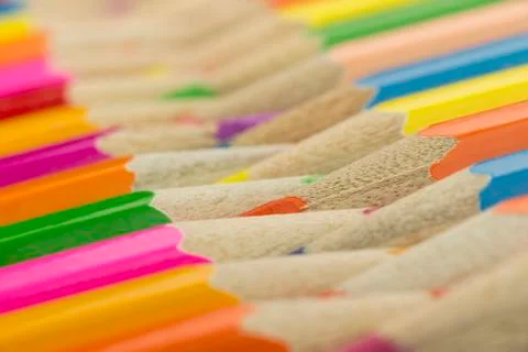 Crayons as background picture. Foto stock