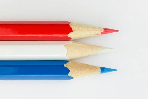 Crayons as background picture. Stock Photos