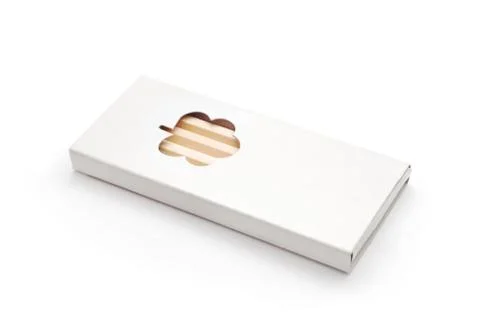 Crayons box Stock Photos