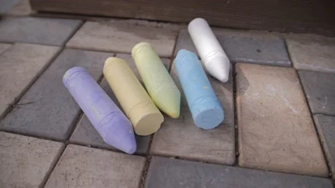 Crayons Video stock 203573699