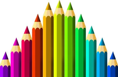 Crayons Stock Illustration