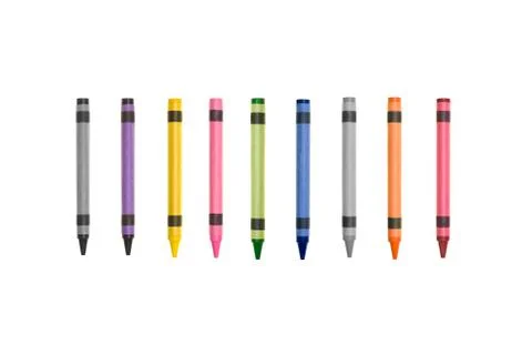Crayons Stock Photos