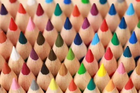 Crayons Stock Photos