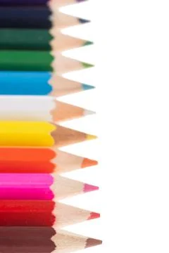 Crayons Foto stock
