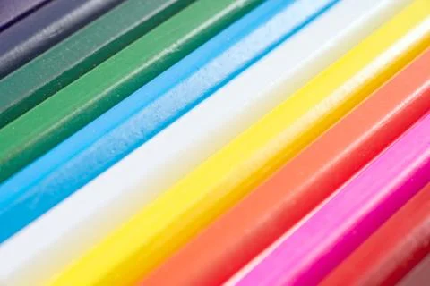 Crayons Foto stock