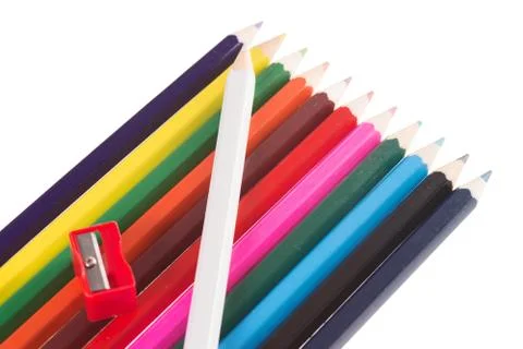 Crayons Stock-Fotos
