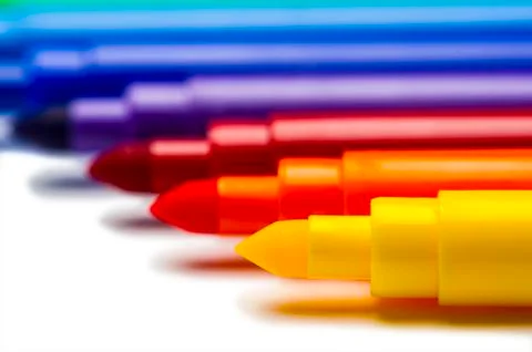 Crayons Stock Photos