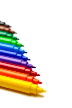 Crayons Foto stock