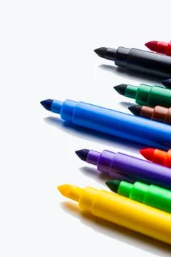 Crayons Stock Photos