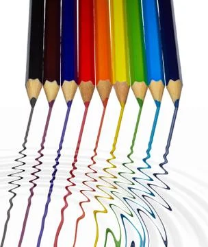 Crayons Stock Photos