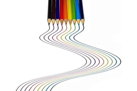 Crayons Stock Photos