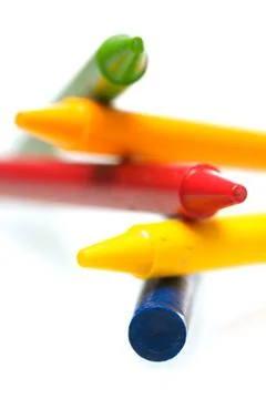 Crayons Stock Photos