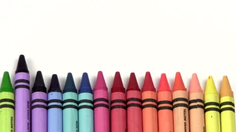 Crayons stop motion V2 - HD 스톡 동영상 5419422