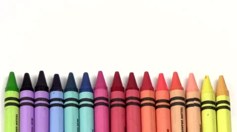 Crayons stop motion V3 - HD 스톡 동영상 5420190