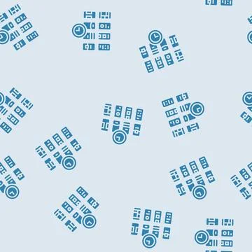 Crazy 8s ux ui design glyph seamless pattern 스톡 일러스트