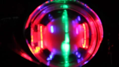 Crazy Abstract Led Lights #2 Stock Footage 7748662