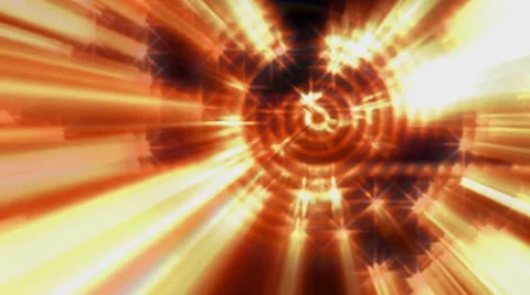 Crazy Abstract Orange Ripple Background Stock Footage 42161695