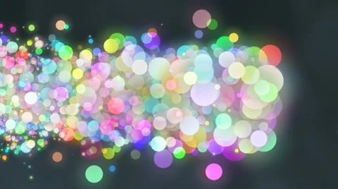 Crazy balls in color Stock Footage 15264077
