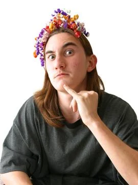 Crazy Birthday Guy Stock Photos