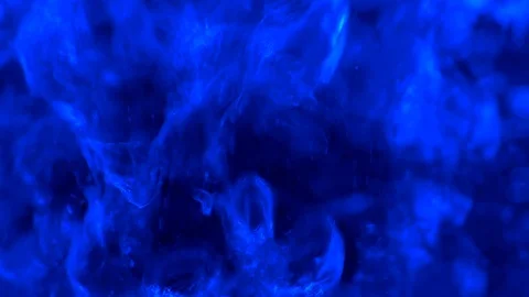 Crazy blue boiling water background loop Stock-Footage 125529038