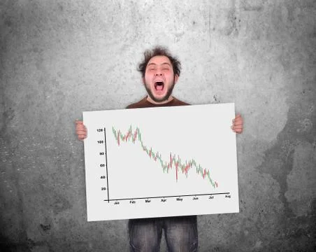 Crazy businessman Stock Illustration