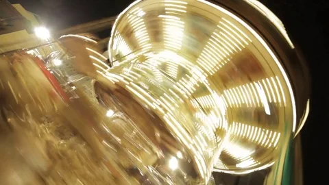 Crazy Carousel Looped 04 Stock Footage 80052989