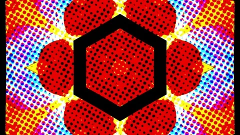 Crazy Color Patterns Stockbeeldmateriaal 115309055