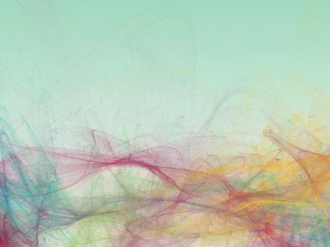 Crazy colorful abstract background with creative shapes Stock Illustration
