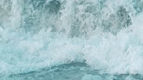 Crazy Crashing Waves Video stock 254577777