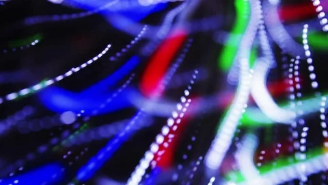 Crazy disco light flutter Video stock 82250518