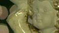 Crazy Dramatic Pan Of Christmas Angel HD Footage