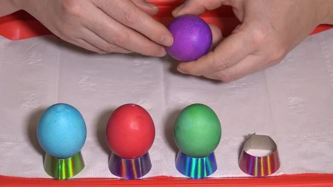 Crazy Easter Eggs 5 Stock Footage 106742608