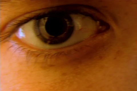 Crazy eye Stock Footage 87242