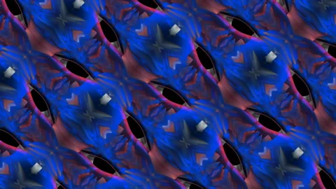 Crazy Eye VJ Loop footage Stock Footage 155504787