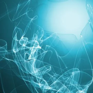 Crazy futuristic square flame wave background with nice curved shapes Stock Illustration