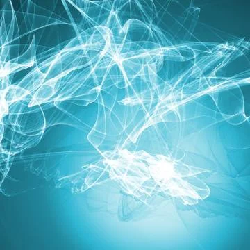 Crazy futuristic square flame wave background with nice curved shapes Stock Illustration