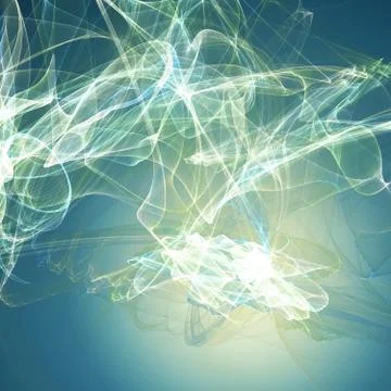 Crazy futuristic square flame wave background with nice curved shapes Stock Illustration