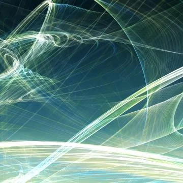 Crazy futuristic square flame wave background with nice curved shapes Stock Illustration
