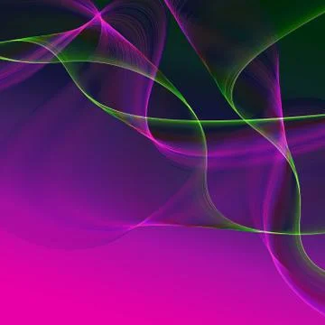 Crazy futuristic square flame wave background with nice curved shapes Stock Illustration