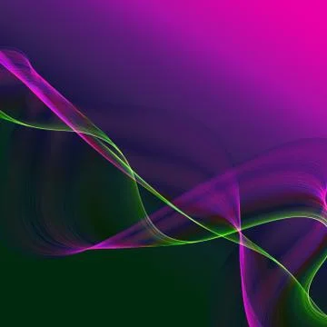 Crazy futuristic square flame wave background with nice curved shapes Stock Illustration