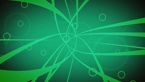 Crazy green circles Stock-Footage 82250539