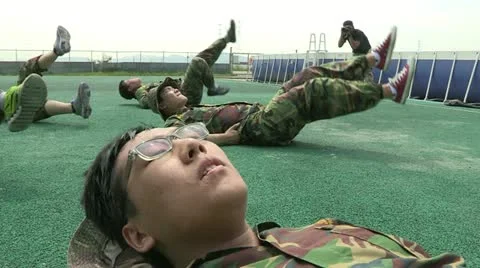 Crazy Gymnastics Video stock 11971005