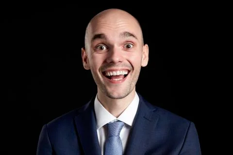 Crazy Happy Man Stock Photos