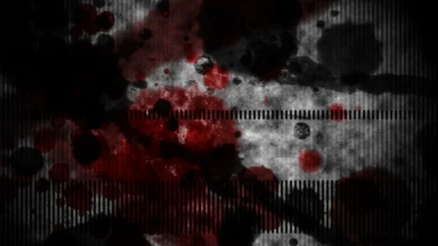 Crazy ink splater Stock Footage 95112677