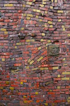 Crazy klinker bricks Stock Photos