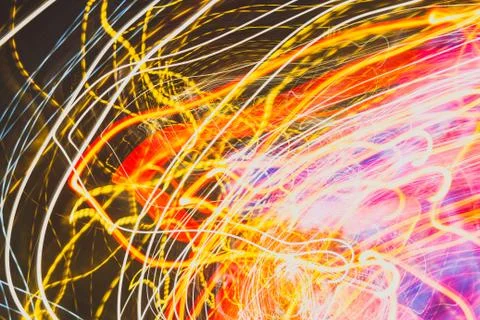 Crazy light background Foto stock